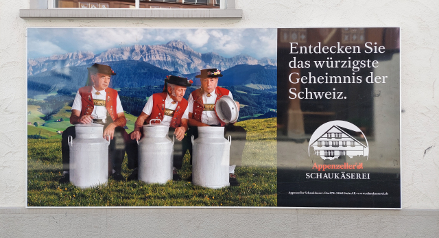 Appenzell 2023 037 Plakat Appenzellerkäse 20230615 150131